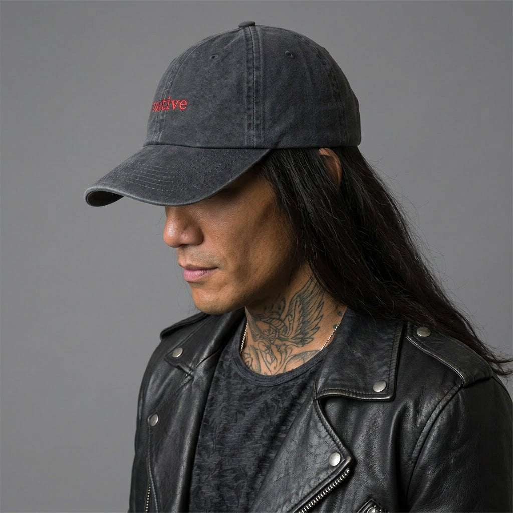 NATIVE Black Dad Hat