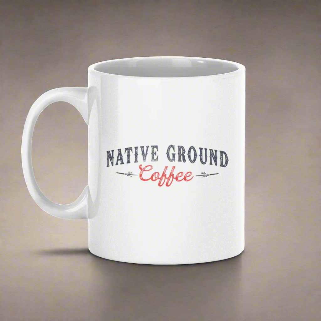 Vintage Native Ground Coffee Mug
