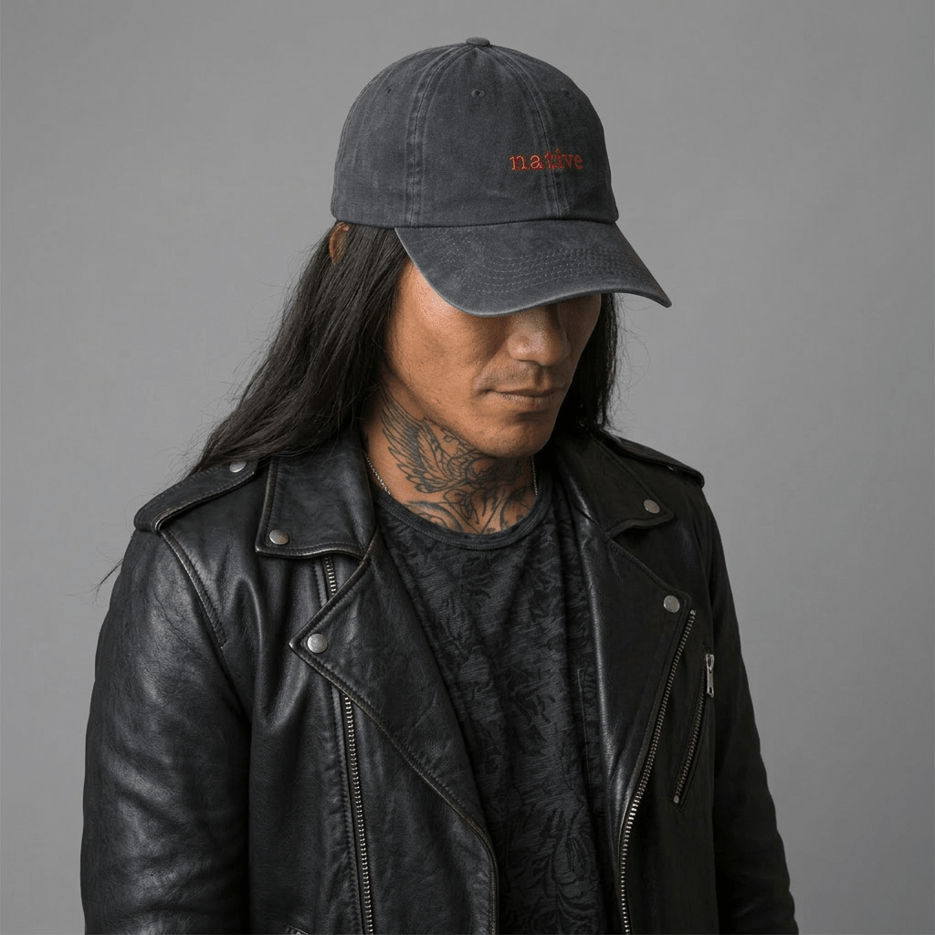 NATIVE Black Dad Hat