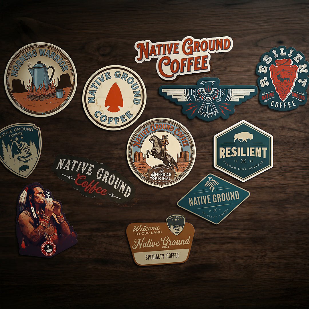 Jumbo Sticker Pack (12 Stickers)